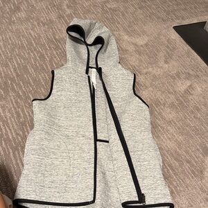 Lululemon Athletica Gray Vest with Black Accents